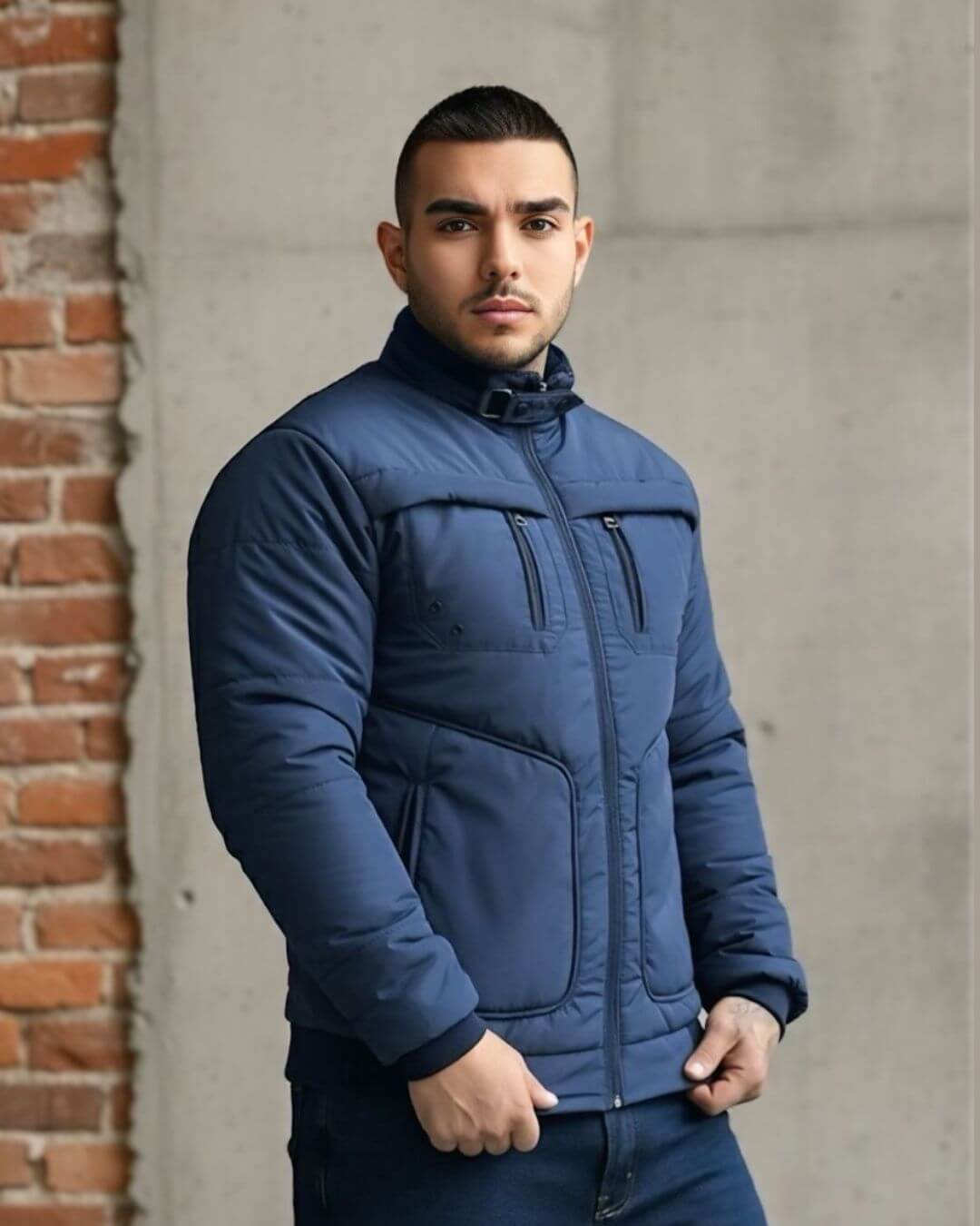Chaqueta Náutica Impermeable con Forro Ovejero Londres