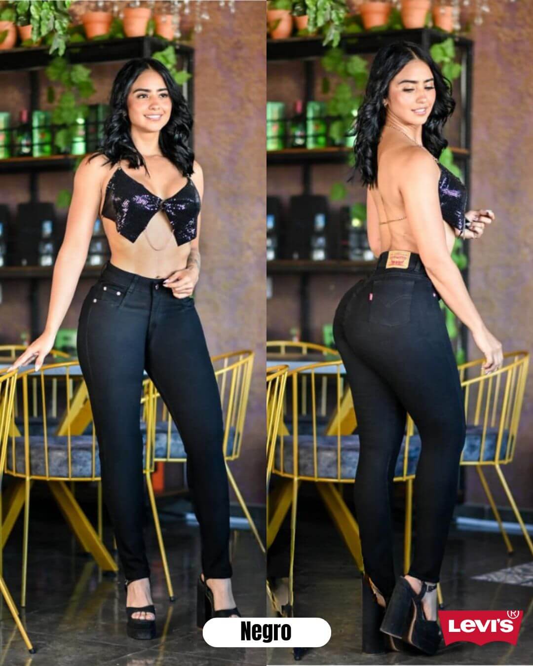 Jean Levis® 501 Stretch Dama x 2 Unidades