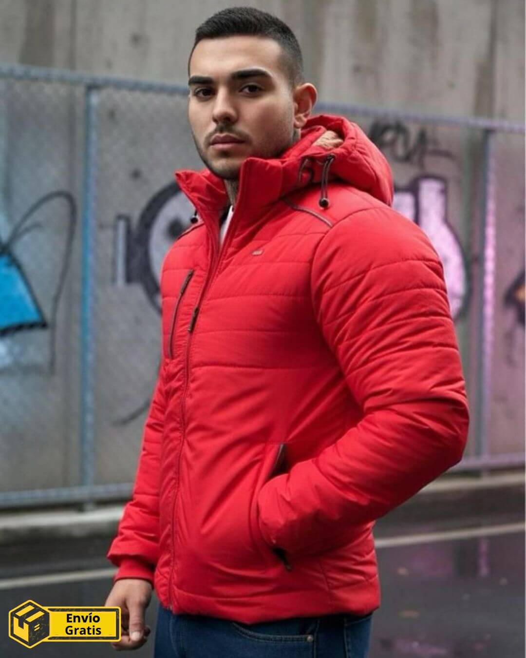 Chaqueta Impermeable con Ovejero Milan