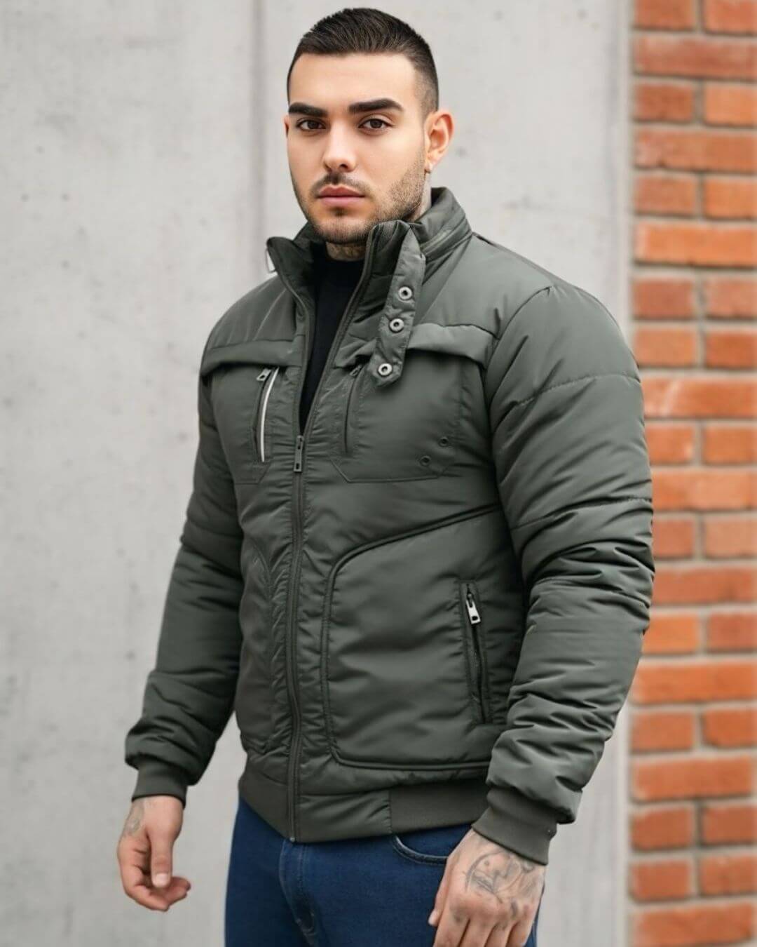 Chaqueta Náutica Impermeable con Forro Ovejero Londres