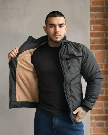 Chaqueta Náutica Impermeable con Forro Ovejero Londres