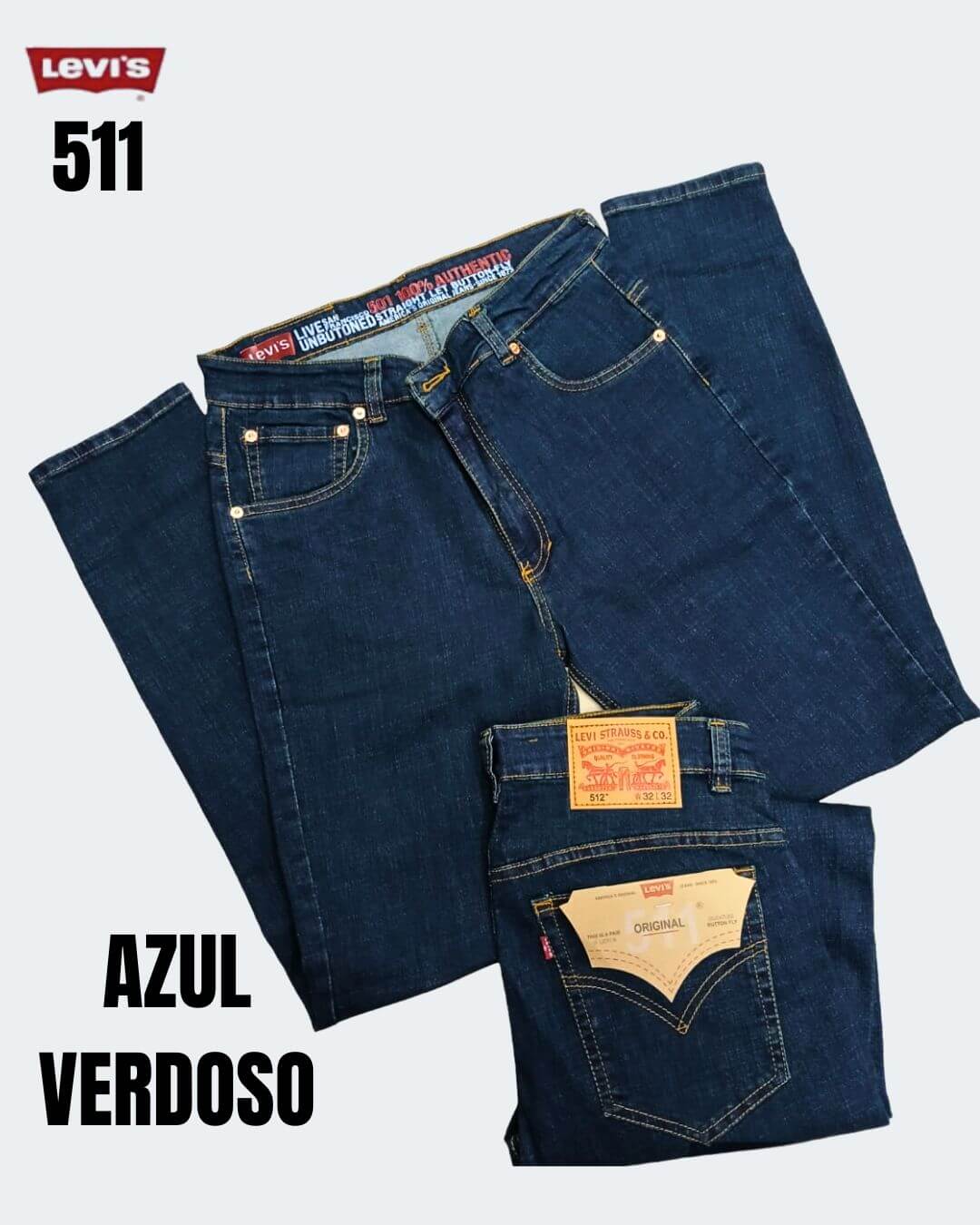 Jean Levis® 511 Stretch Licrado x 2 unidades