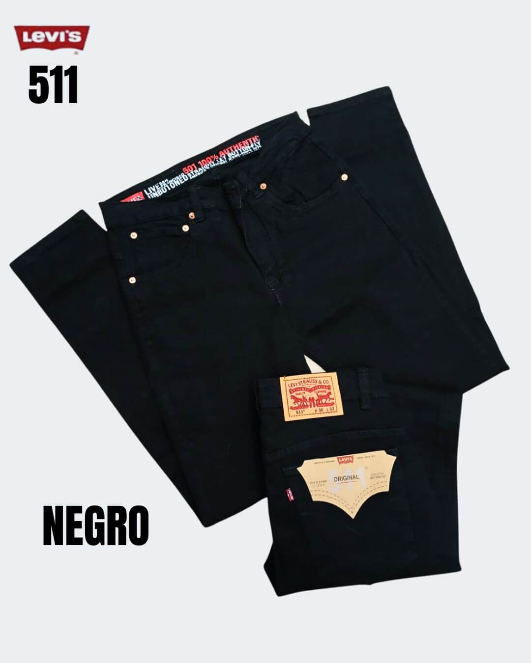 Jean Levis® 511 Stretch Licrado x 2 unidades